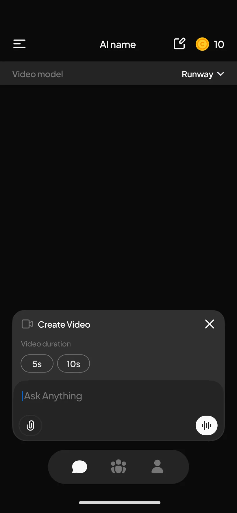 Generating a video from a prompt